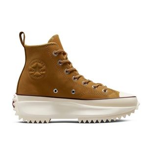 Converse Run Star Hike Hi Cold Fusion Nuback Leather Platform Sneakers